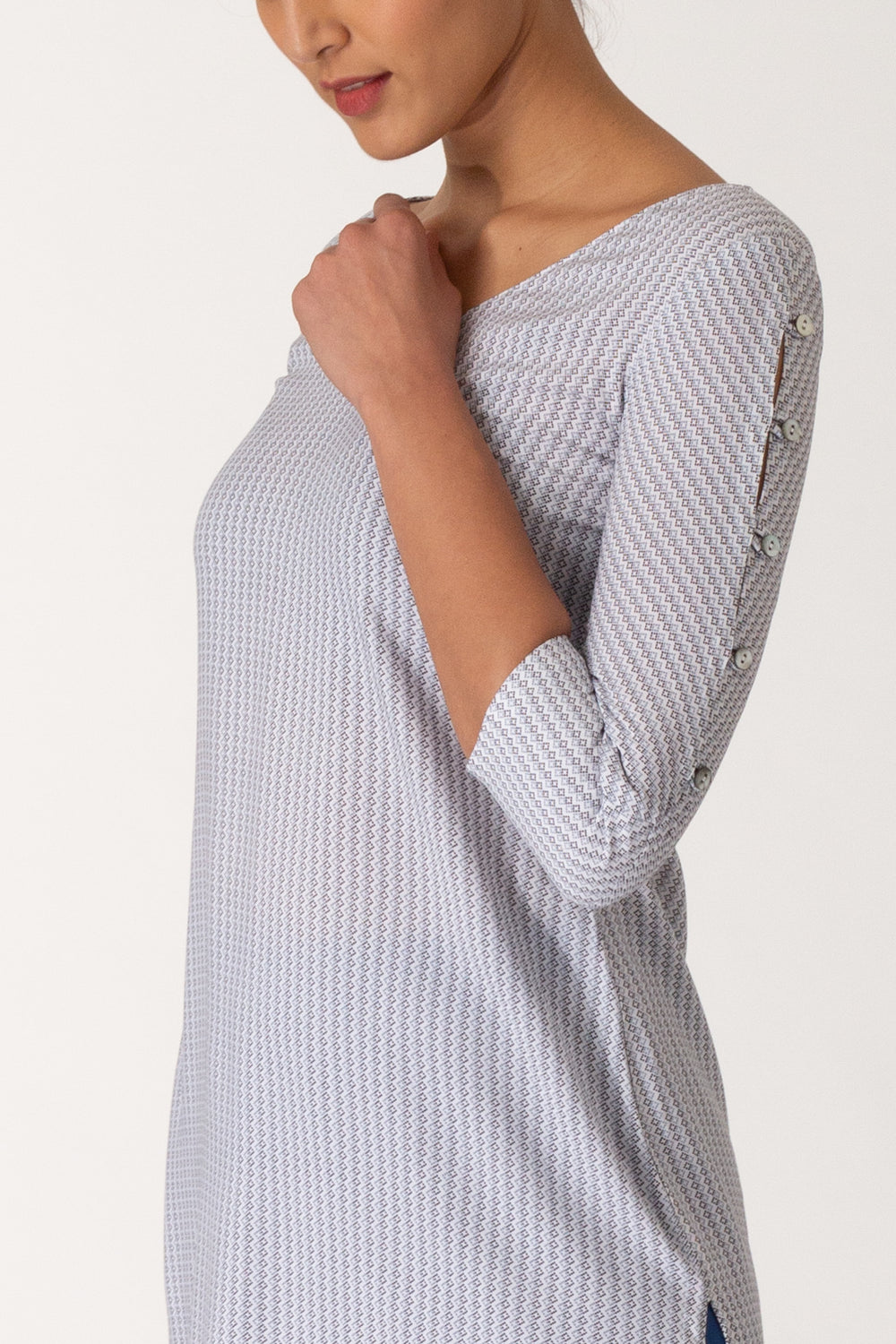 Malabar Printed Flowy Tunic