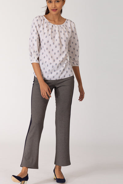 Lyra Pleated Blouse
