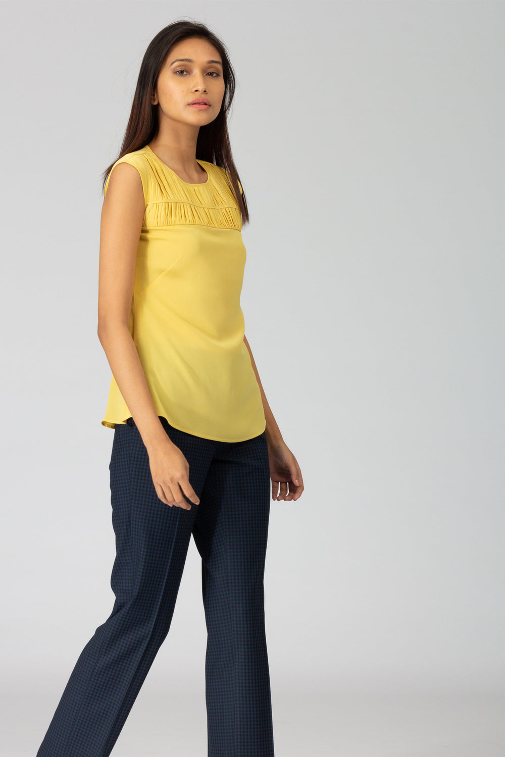 Limon Smocked Flowy top