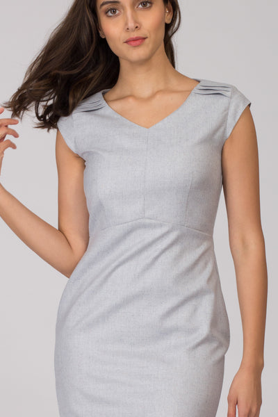 Napoli Stone Blue Shift Dress