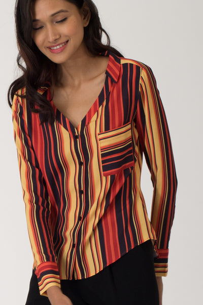Tarot Stripe Formal Shirt