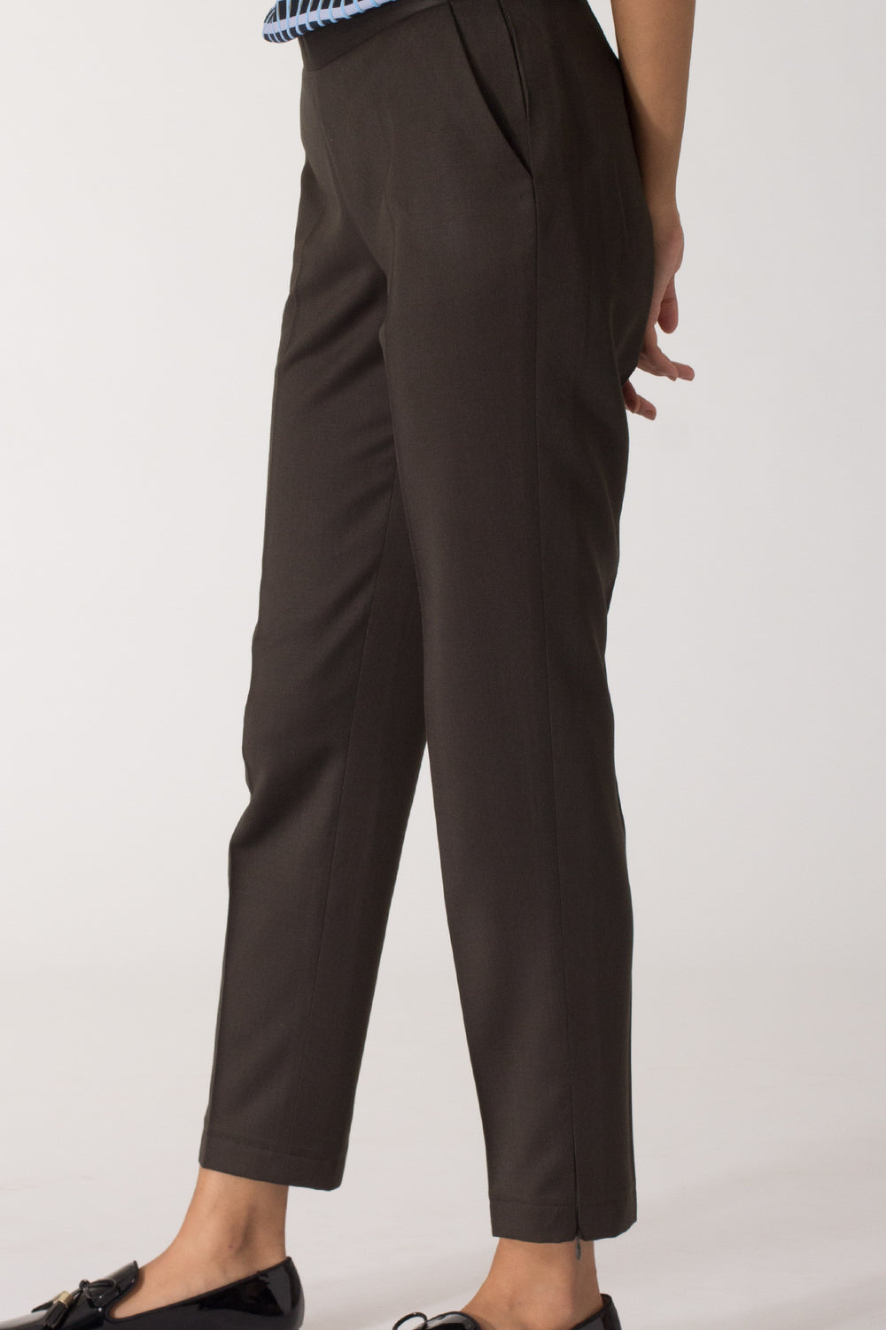 Well fitted, Smart, stylish women's formal pants and trousers for office. Shop online for all sizes including plus size formal trousers and pants at www.intermod.in