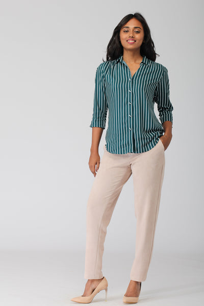 Andaman Shirt with Structured Sleeve