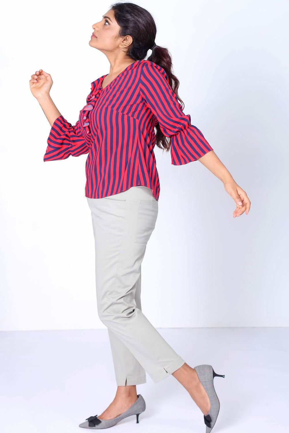 Sage Cotton Stretch Pants