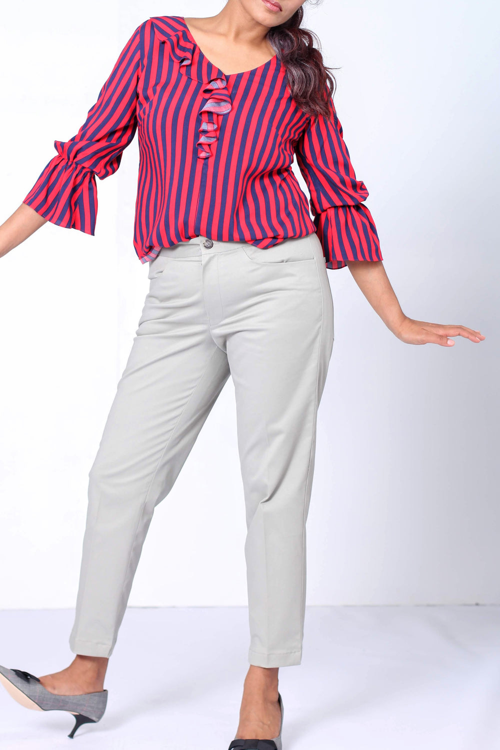 Sage Cotton Stretch Pants