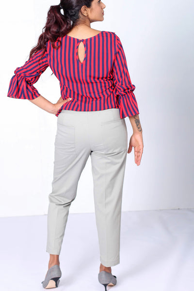 Sage Cotton Stretch Pants
