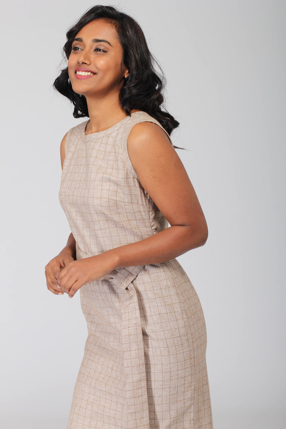 Dunkirk Shift Dress with removable belt