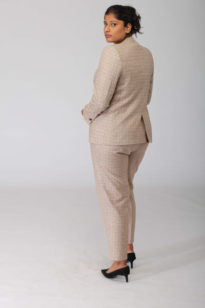 Dunkirk Windowpane Check Blazer