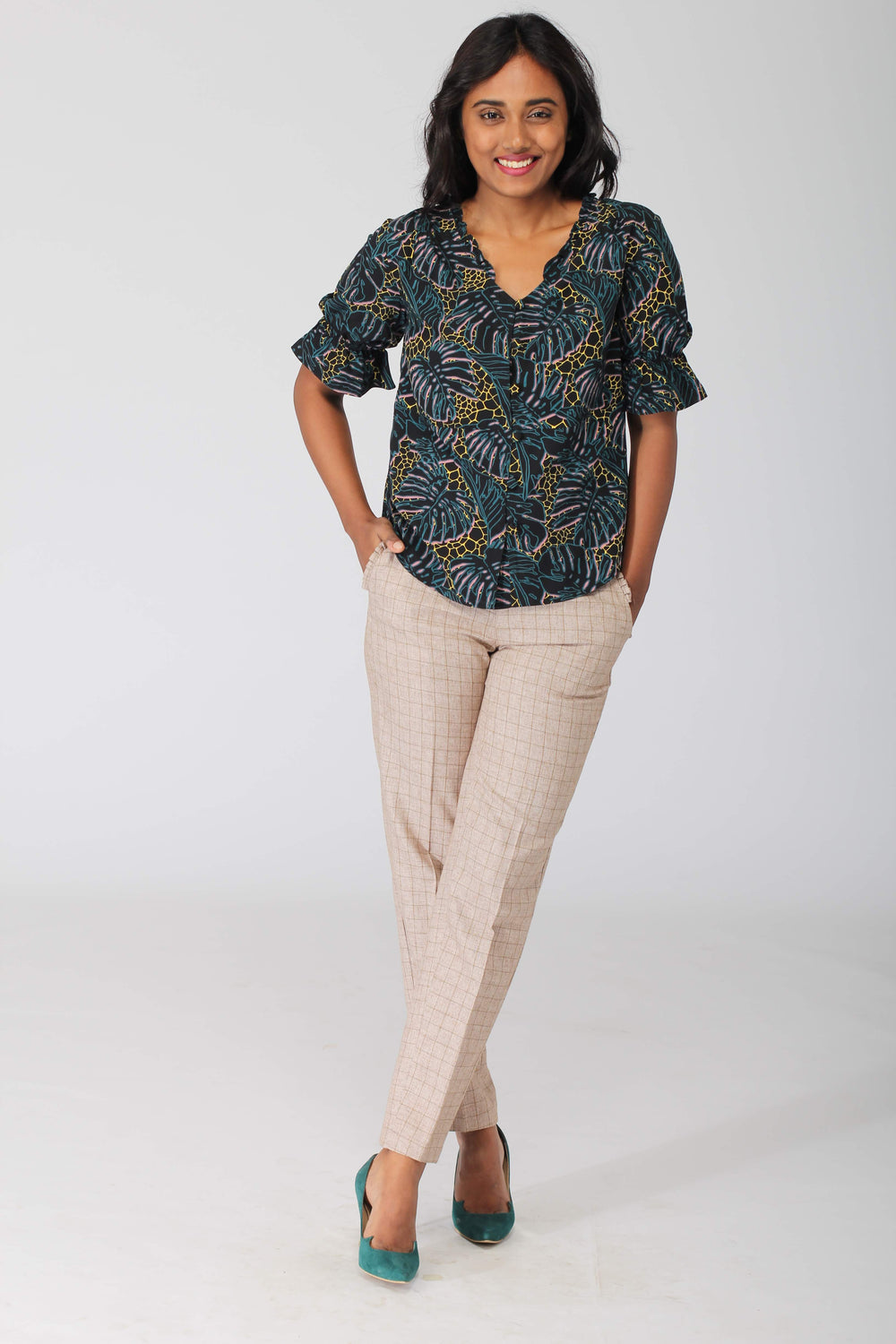 Hanoi Floral Button Down Shirt