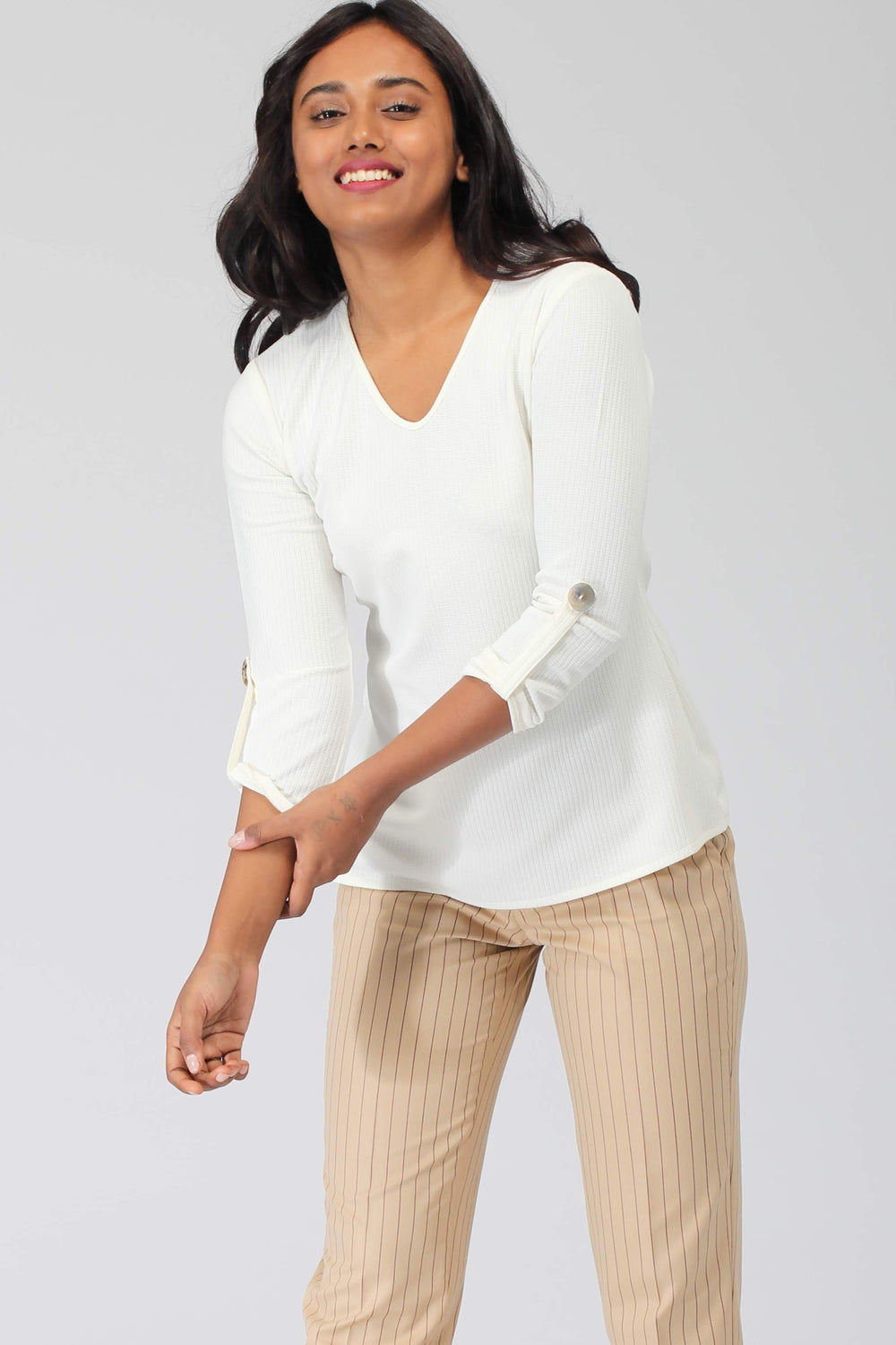 White Basic Work Top