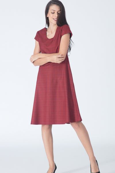 Reede Fit and Flare Dress