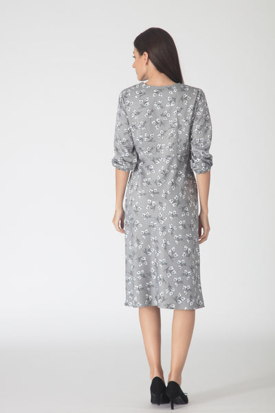 Cords Fit and Flare Dress