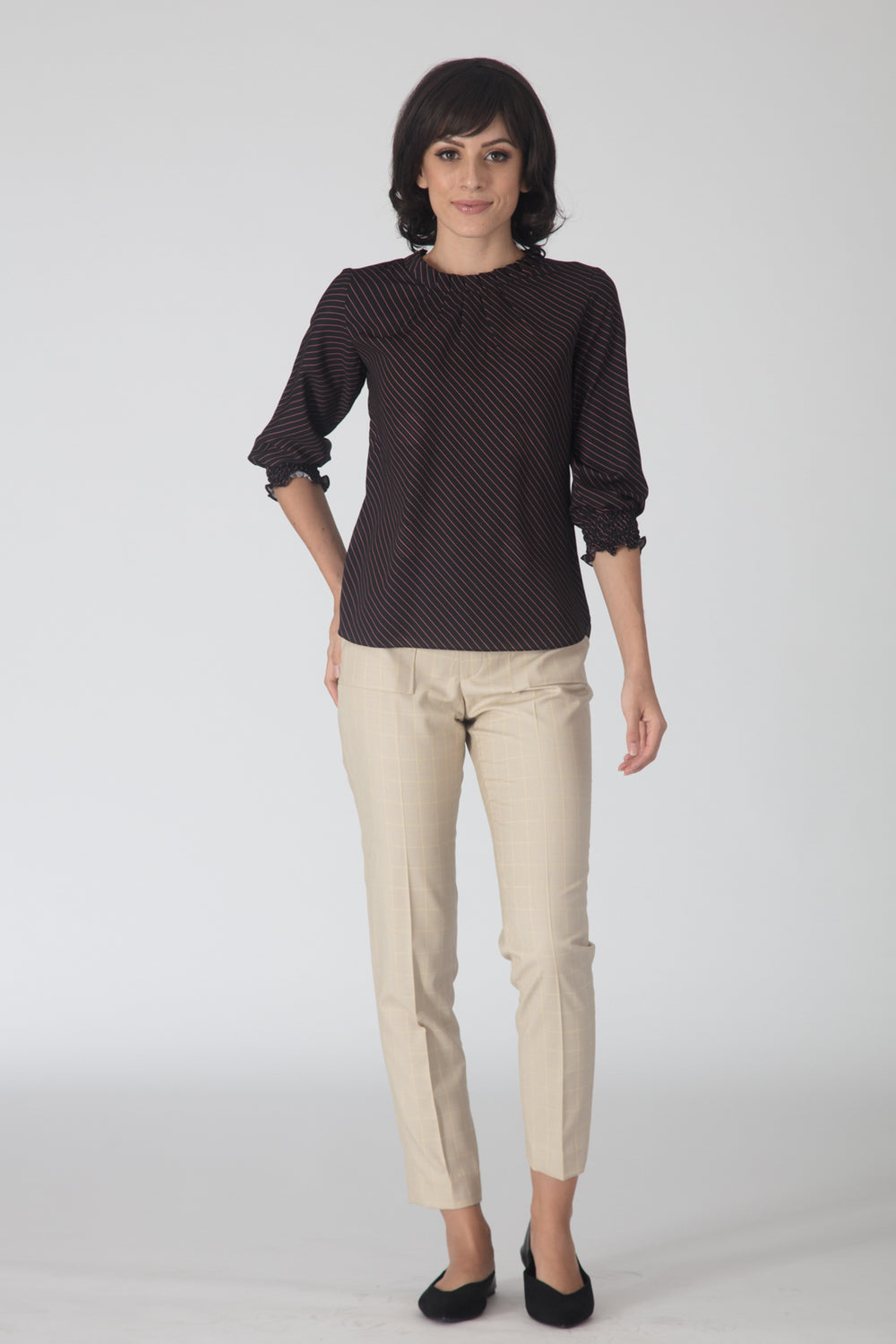 Essence Ruffle Neck Top