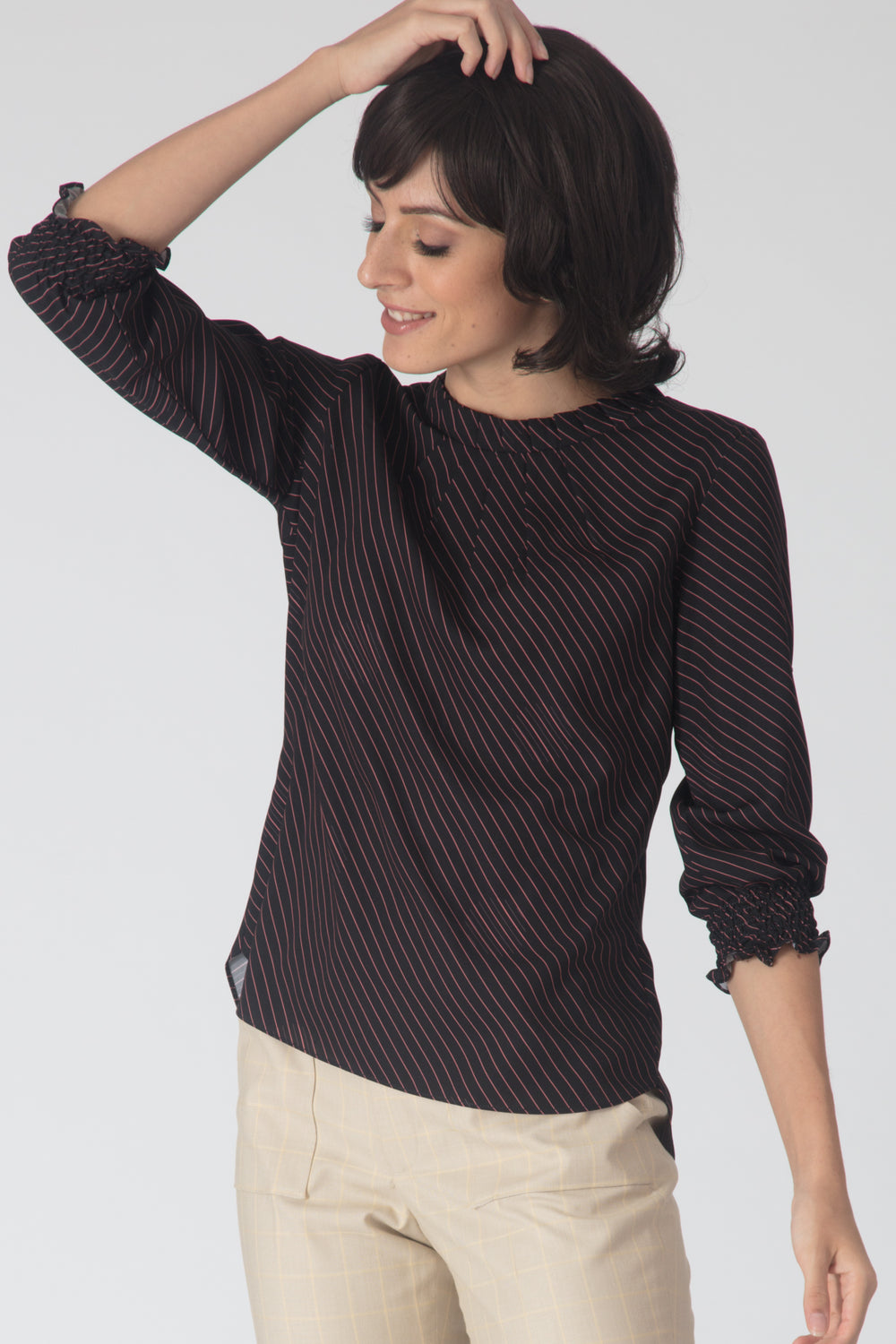 Essence Ruffle Neck Top