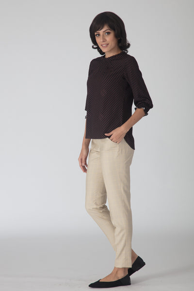Essence Ruffle Neck Top