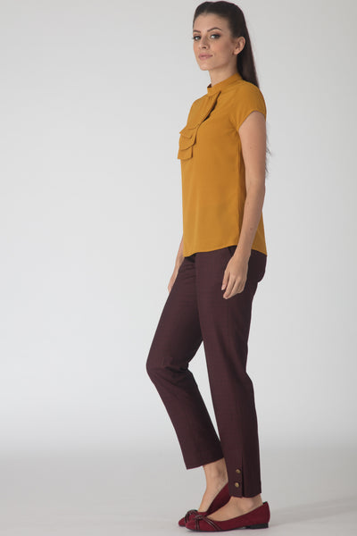 Layers Mustard Blouse