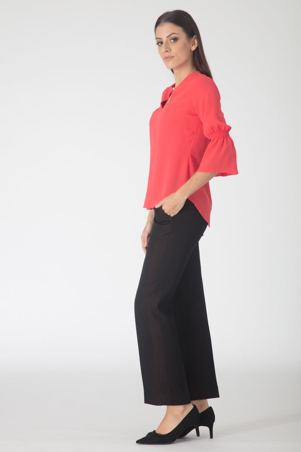 Magnolia Droplet Blouse