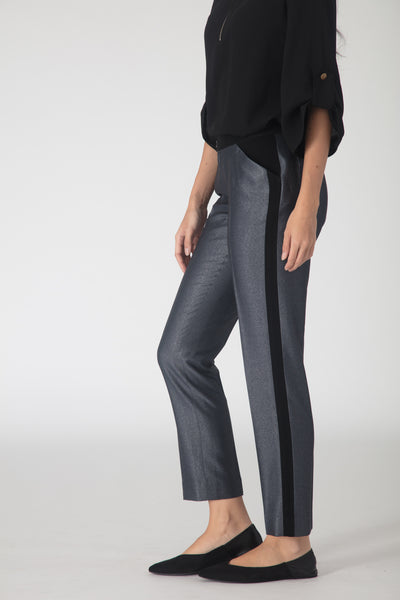 Grey Contrast Trousers