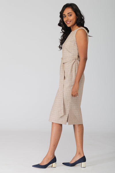Dunkirk Shift Dress with removable belt