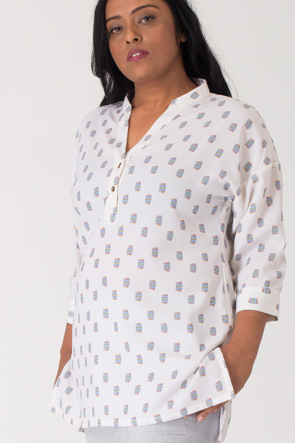 Savannah V neck Tunic
