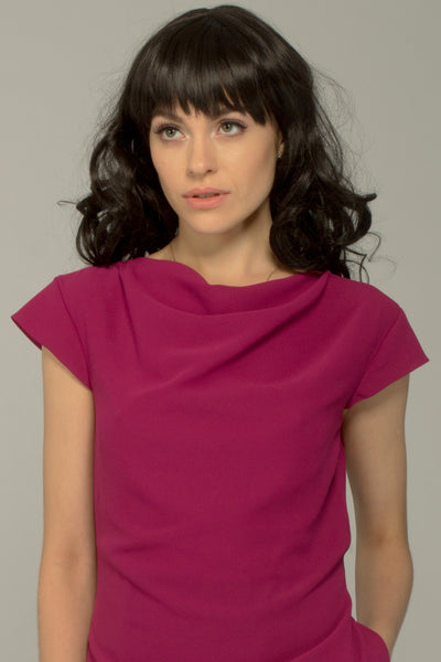 Dahlia Cowl Neck Dress