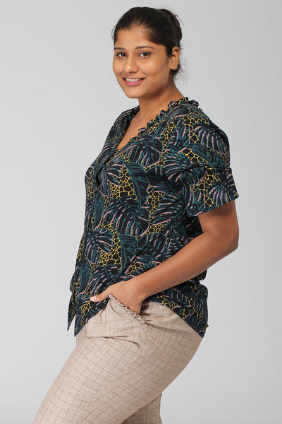 Hanoi Floral Button Down Shirt