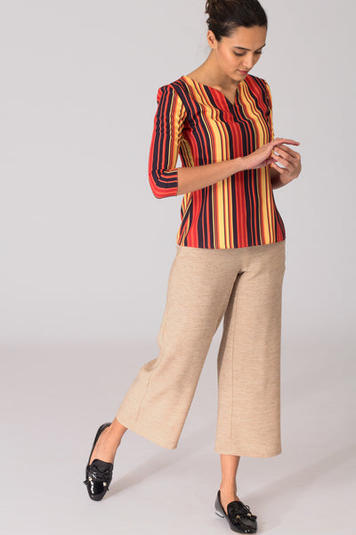 Zion Ruched Sleeve Top