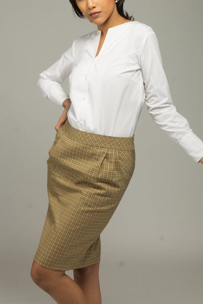 Plaid Skirt