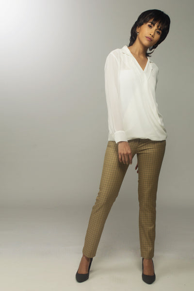 Quartz Wrap Blouse