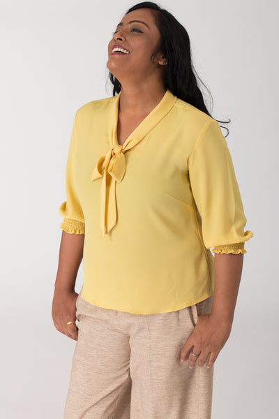 Laguna Bowtie Blouse