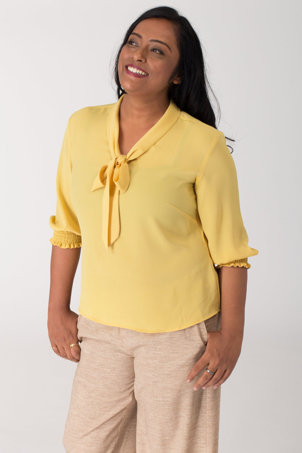 Laguna Bowtie Blouse