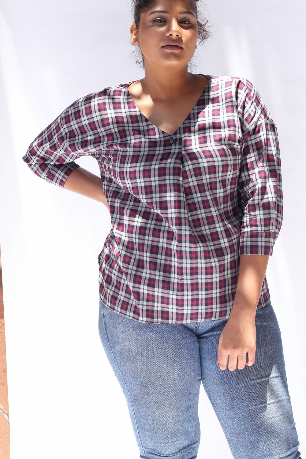 Brighton Cotton Flannel Top