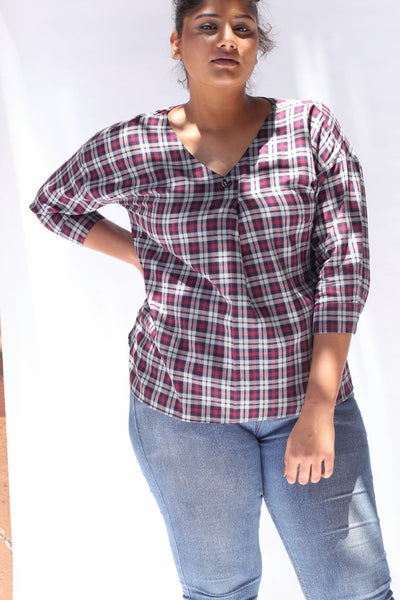 Brighton Cotton Flannel Top