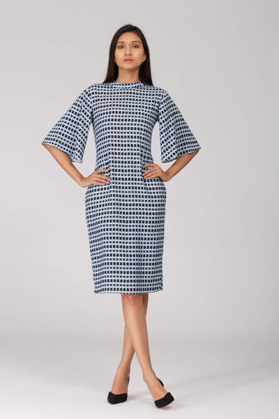 Skyscape Flowy Shift Dress