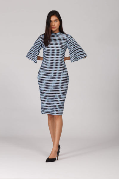 Skyscape Flowy Shift Dress