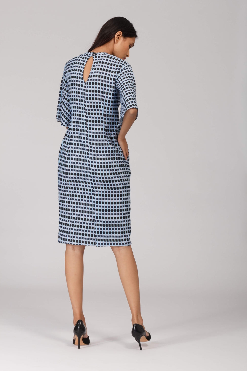 Skyscape Flowy Shift Dress