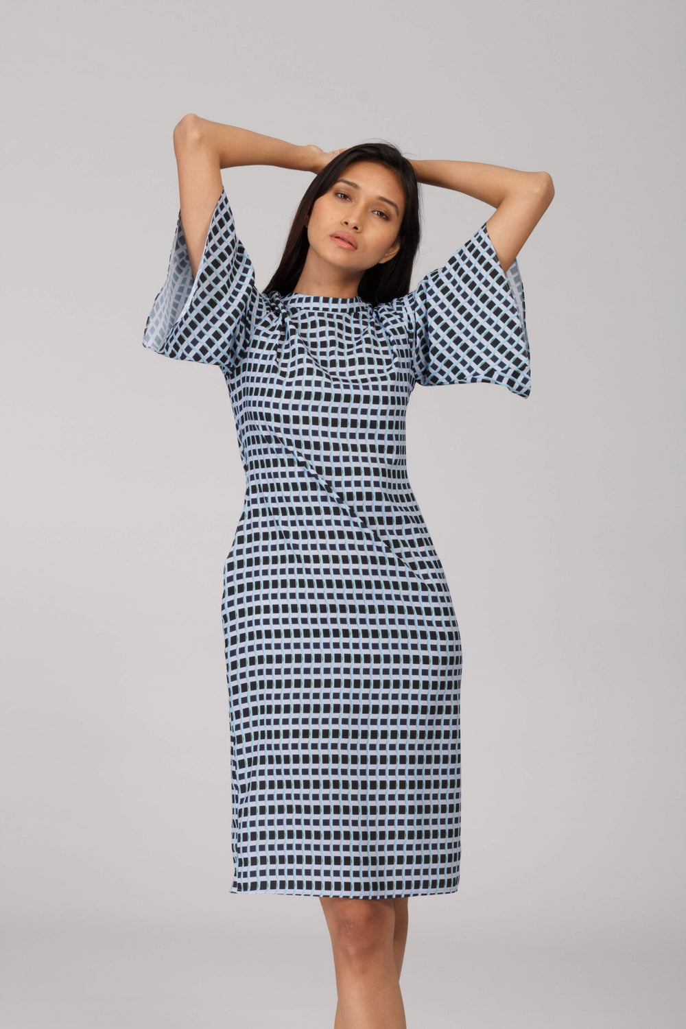 Skyscape Flowy Shift Dress